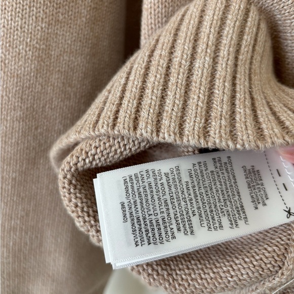 NWOT Ralph Lauren sweater cotton blend - Picture 7 of 7